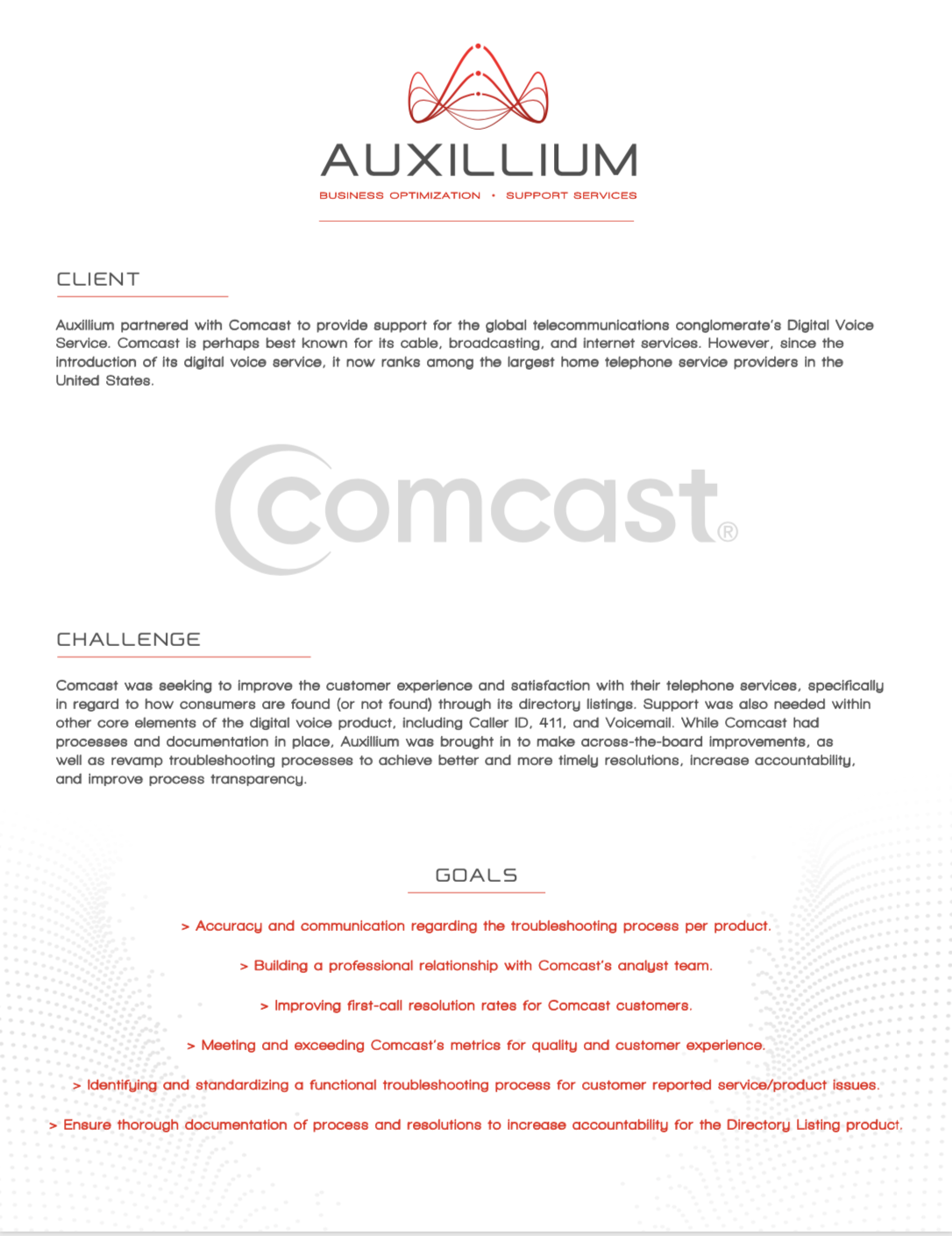 Comcast corporation case analysis image